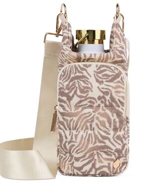 Wanderfull NATURAL ZEBRA PRINT LINEN HYDROBAG®